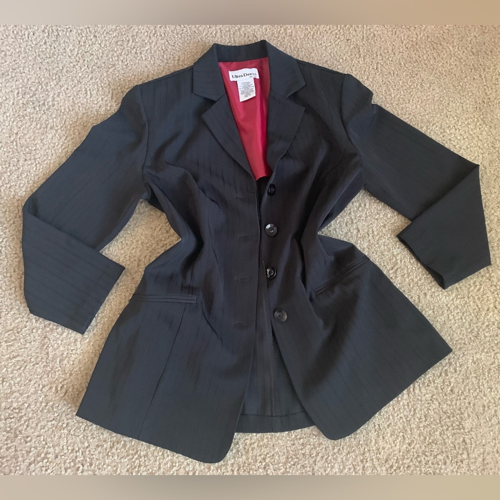 Ultra Dress Women’s Blazer Size 14 Black